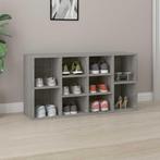 vidaXL Schoenenbank 103x30x54,5 cm bewerkt hout grijs sonoma, Huis en Inrichting, Verzenden, Nieuw