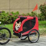 Fietskar - Hondenvervoer - Rood/Zwart, Ophalen of Verzenden, Nieuw