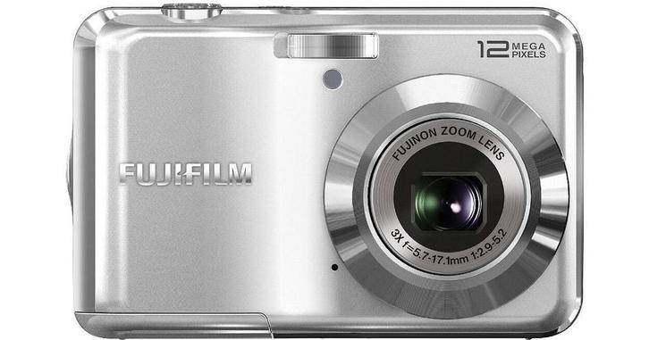 Fujifilm Finepix AV100 Digitale Compact Camera - Zilver (In, Audio, Tv en Foto, Fotocamera's Digitaal, Zo goed als nieuw, Verzenden