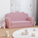 2-Zits Kinderslaapbank Roze - Tweedekansje - Super Zacht!, Huis en Inrichting, Nieuw, Overige kleuren, Eenpersoons, 70 cm of minder