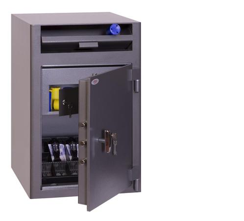 Phoenix Afstortkluis SS0998KD met dubbelbaard sleutelslot, Huis en Inrichting, Brandblussers en Brandkasten, Brandkast, Nieuw