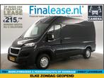 Peugeot Boxer 330 2.0 BlueHDI L2H2 Airco Cam Cruise €215pm, Zwart, Nieuw, Lease, Peugeot