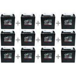 12x Trojan S105 Accu Deep Cycle (T105) beschikbaar voor biedingen