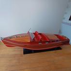 AHC Models 1:10 - Modeljacht - Lancha de madera clásica, Nieuw