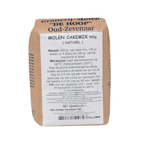 Molen de Hoop Molen Cakemix 500g, Hobby en Vrije tijd, Taarten en Cupcakes maken, Nieuw, Verzenden