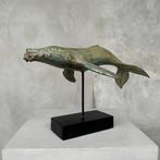 sculptuur, NO RESERVE PRICE - Blue Whale Sculpture - 18 cm -