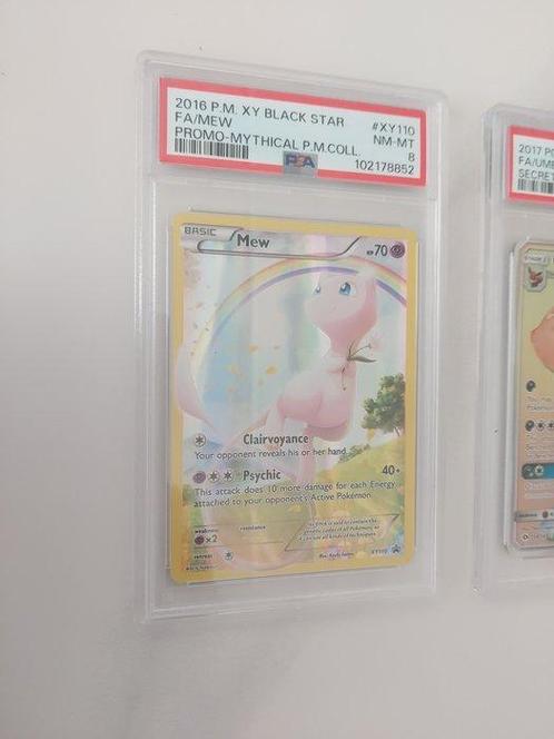 Pokémon - 3 Graded card - Mew - PSA 8, Hobby en Vrije tijd, Verzamelkaartspellen | Pokémon