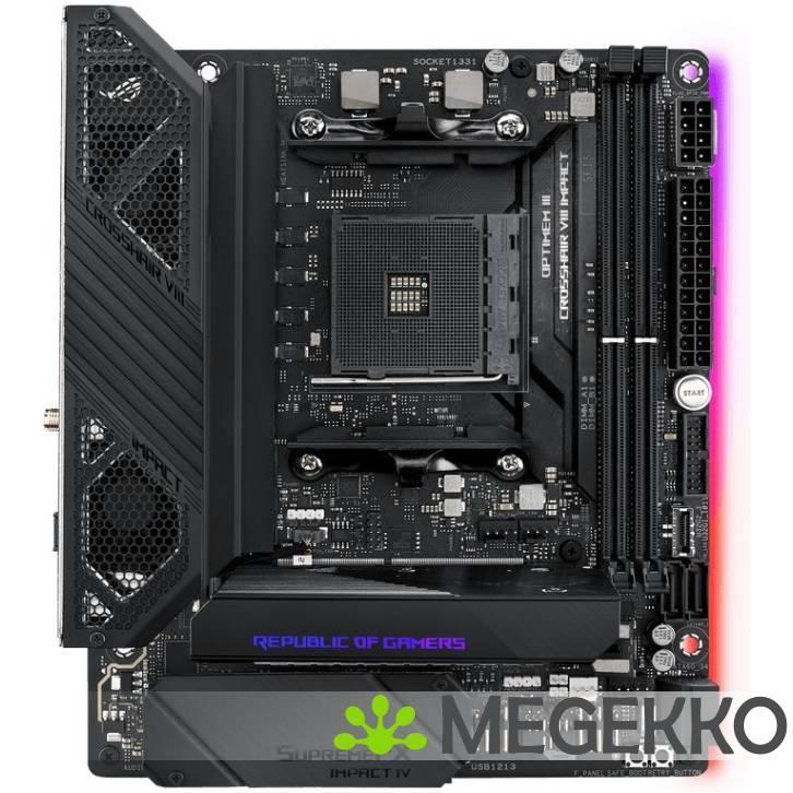 ASUS ROG CROSSHAIR VIII Impact, Computers en Software, Moederborden, Nieuw, Verzenden