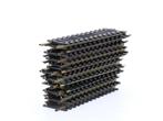 Schaal H0 Fleischmann 6002 rechte rails 102 mm 20st. #5972, Gebruikt, Gelijkstroom, Fleischmann, Rails