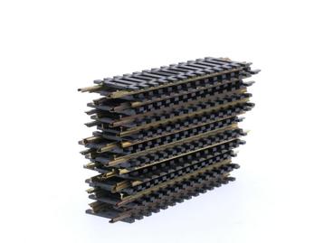 Schaal H0 Fleischmann 6002 rechte rails 102 mm 20st. #5972 beschikbaar voor biedingen