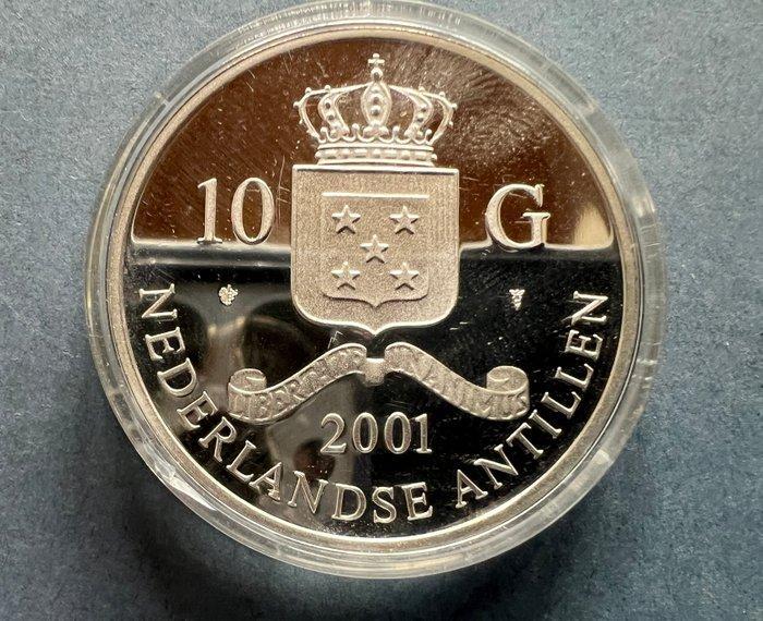 Nederlandse Antillen. 2001 Proof, dubbele souverein Maria, Postzegels en Munten, Munten | Nederland