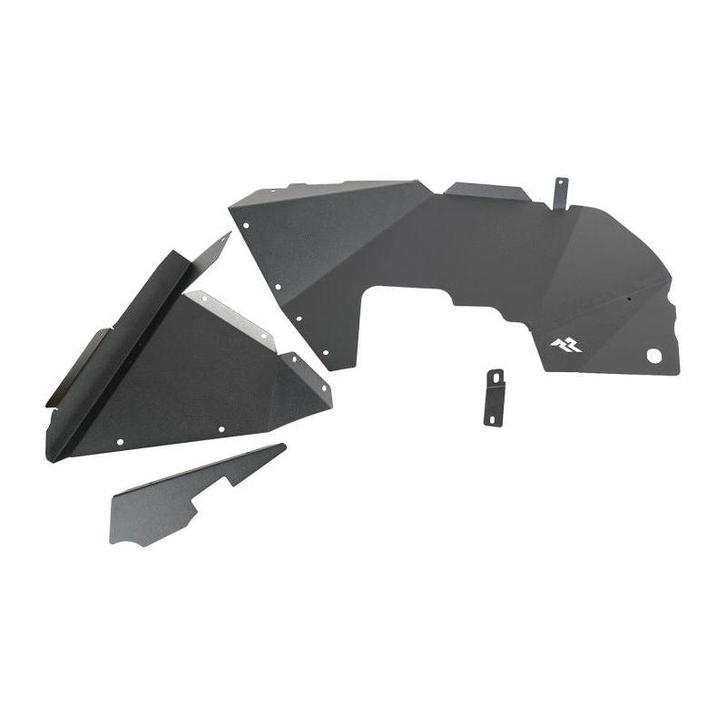 Rugged Ridge Inner Fender Liners Frnt Aluminum Black 18-20, Auto-onderdelen, Carrosserie en Plaatwerk, Ophalen of Verzenden