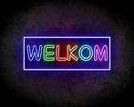 WELKOM MULTI neon sign - LED neon reclame bord, Verzenden
