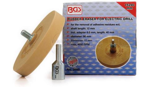 Gumschijf, Stickerverwijderaar, Caramel pad 90 x 15mm, 6m..., Auto diversen, Autogereedschap, Nieuw, Verzenden
