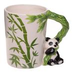 Keramiek mok Panda Bamboe (Dieren, Mokken) (Mokken, Dieren), Huis en Inrichting, Keuken | Servies, Ophalen of Verzenden, Nieuw