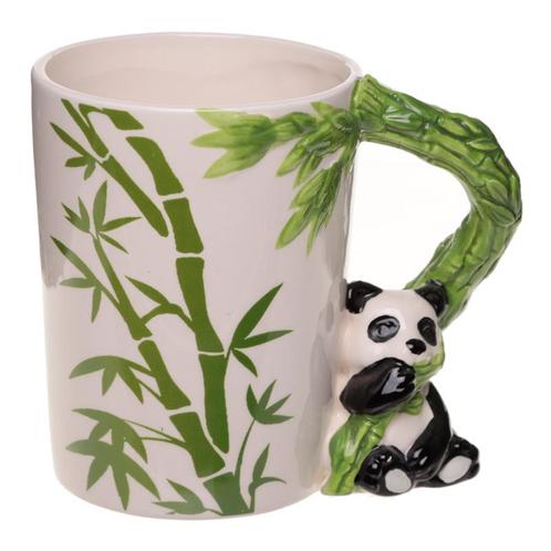 Keramiek mok Panda Bamboe (Dieren, Mokken) (Mokken, Dieren), Huis en Inrichting, Keuken | Servies, Nieuw, Ophalen of Verzenden