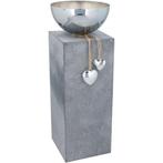 Lifetime Plantenbak met beton-look en verchroomde bowl -..., Tuin en Terras, Ophalen of Verzenden, Nieuw