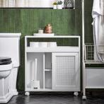 2dekans | SoBuy Lage Kast - BZR119-W - 65 x 20 x 70 cm - MDF, Huis en Inrichting, Ophalen of Verzenden, Zo goed als nieuw