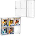 Acrylic Case - Funko Pop 6 Slots Display Case | Evoretro -, Verzenden, Nieuw