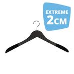 Hanger black Helena 44 cm Flock Extreme 2cm Dik