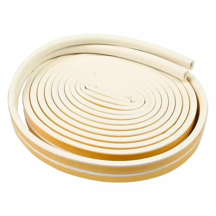 Benson Tochtstrip D-profiel - 2x3 m - Wit - Eenvoudige Be..., Doe-het-zelf en Verbouw, Isolatie en Afdichting, Nieuw, Ophalen of Verzenden