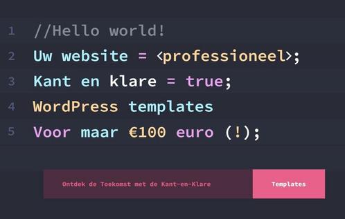 Ontdek de Nieuwe Manier van Webdesign met WordPress!, Diensten en Vakmensen, Webdesigners en Hosting, Webdesign, Website Bouw