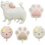5-delige folie ballon set Sweet Cat, Dieren en Toebehoren, Verzenden, Nieuw