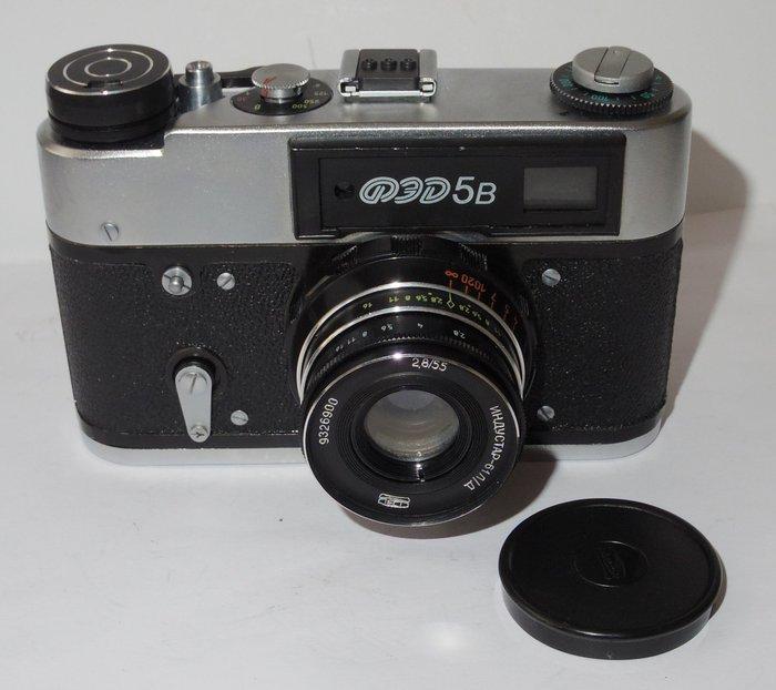 FED 5B (1993) + Industar-61 L/D 2.8/55mm | Meetzoeker camera, Audio, Tv en Foto, Fotocamera's Analoog
