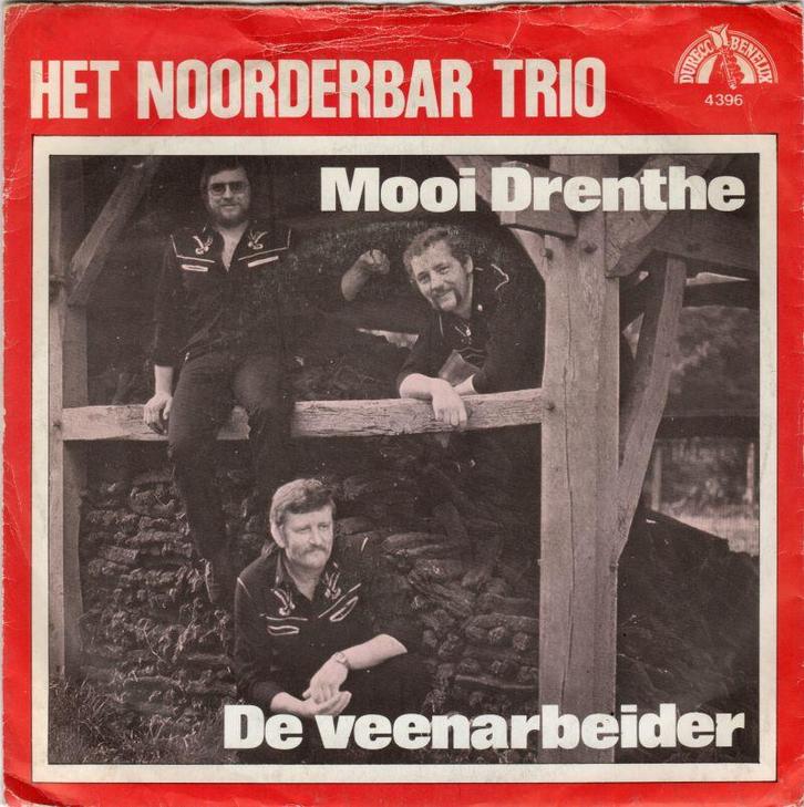 Noorder Bar Trio - Mooi Drente + De Veenarbeider (Vinyls..., Cd's en Dvd's, Vinyl | Nederlandstalig