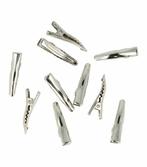 Haarspeld Alligator Gebogen 3cm Zilver 10 Stuks, Verzenden, Nieuw