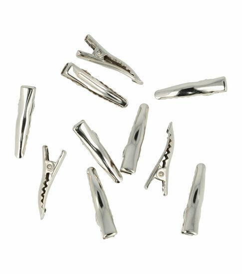 Haarspeld Alligator Gebogen 3cm Zilver 10 Stuks, Sieraden, Tassen en Uiterlijk, Uiterlijk | Haarverzorging, Verzenden