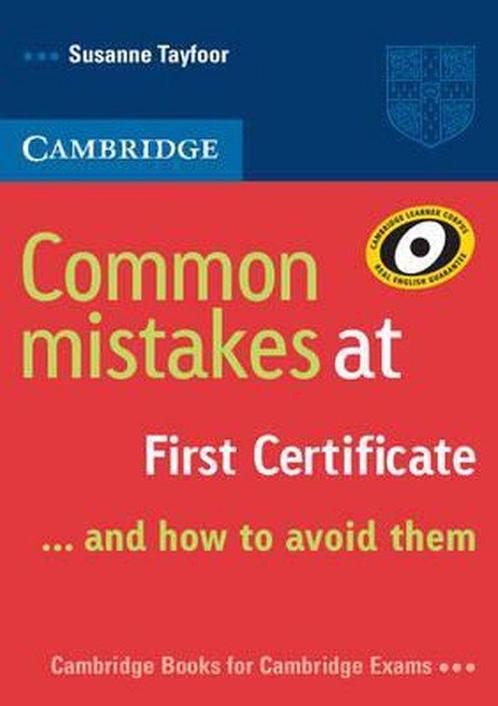 Mistake First Certificate How Avoid Them 9780521520621, Boeken, Overige Boeken, Gelezen, Verzenden