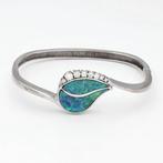 Armband - 18 karaat Witgoud - Diamant, Sieraden, Tassen en Uiterlijk, Armbanden, Nieuw