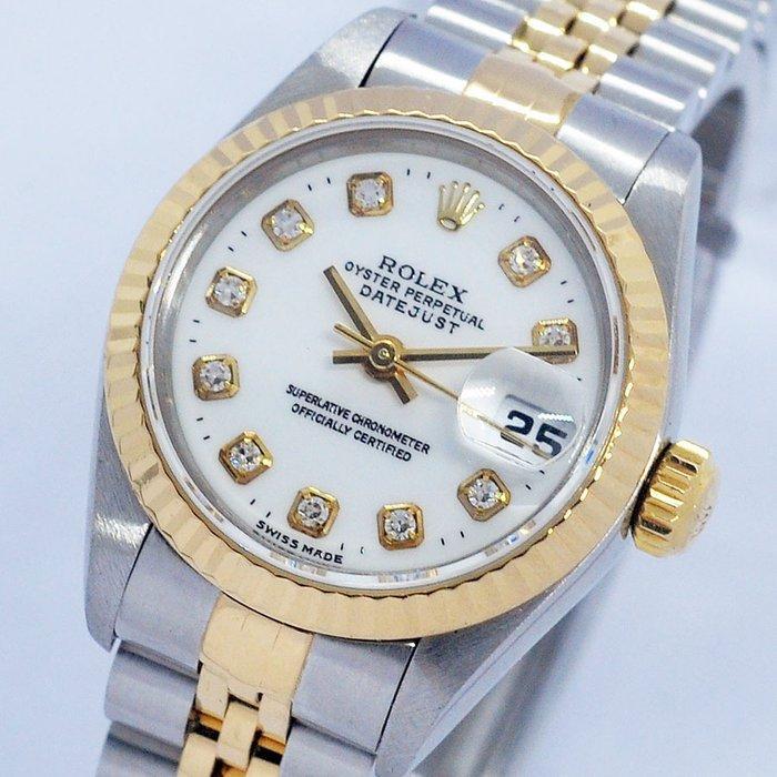Rolex - Oyster Perpetual Datejust Ladies Diamonds - Ref., Sieraden, Tassen en Uiterlijk, Horloges | Heren