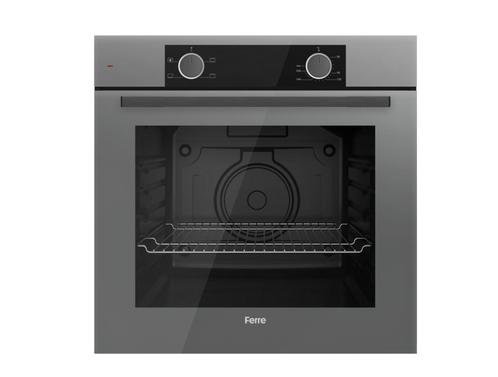 Ferre XE61CPR - Inbouw Conventioneel Oven - Puur grijs glas, Witgoed en Apparatuur, Ovens, Nieuw, Verzenden