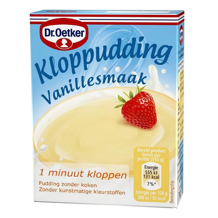 Dr. Oetker Kloppudding Vanille 74g, Hobby en Vrije tijd, Taarten en Cupcakes maken, Nieuw, Verzenden
