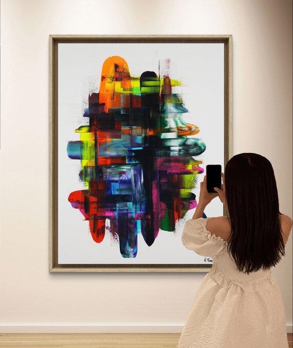 H. Friedel - Represent, Antiek en Kunst, Kunst | Schilderijen | Modern