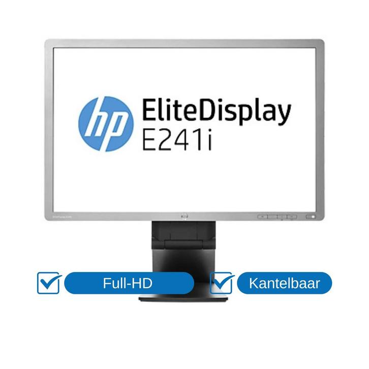 HP EliteDisplay E241i 24 inch 1920x1200, Computers en Software, Monitoren, Gebruikt, 5 ms of meer, Ophalen of Verzenden