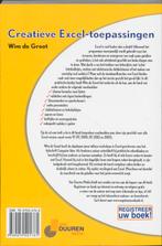 Creatieve Excel-toepassingen / Computeridee 9789059401761, Verzenden, Zo goed als nieuw, W. de Groot