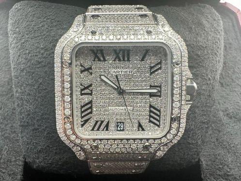 Cartier - Santos de Cartier Diamond - WSSA0018 - Unisex -, Sieraden, Tassen en Uiterlijk, Horloges | Heren