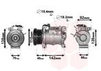 AIRCO COMPRESSOR VOOR CHRYSLER TOWN & COUNTRY 2008-2016, Ophalen of Verzenden, Nieuw