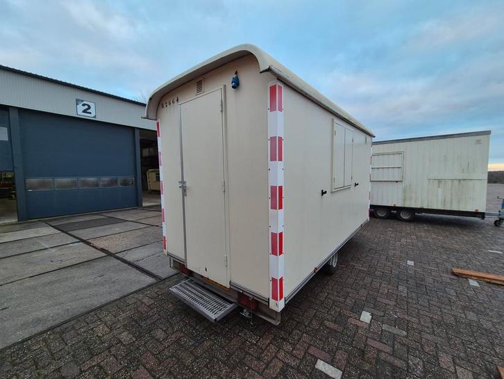 Keetwagen schaftwagen 4m geen kenteken HS-1581, Zakelijke goederen, Machines en Bouw | Keten en Containers, Verzenden