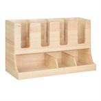 Cup En Sausstation Hevea Hout 450x120x240mm, Verzenden, Nieuw in verpakking