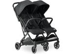 Deryan Luxe Rolo X2 Dubbele Buggy - Duo Buggy - Zwart, Verzenden, Zo goed als nieuw