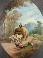 Filippo Palizzi (1818-1899), bottega - Scena campestre