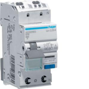 Hager aardlekautomaat / 2-polig, 30mA, C20A / ADS970G (QC) beschikbaar voor biedingen