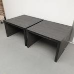 Set van 2 massieve salontafels - 70x45x70 cm, Huis en Inrichting, Tafels | Salontafels, Ophalen of Verzenden, Nieuw