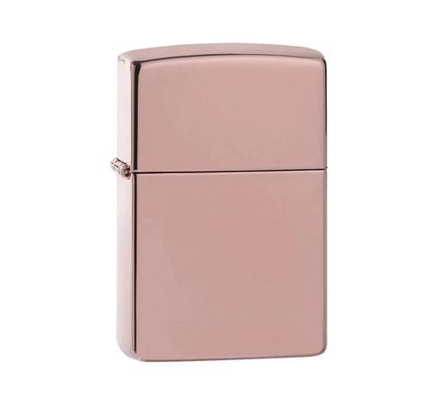 Zippo high polished (rosé gold), Verzamelen, Rookartikelen, Aanstekers en Luciferdoosjes, Aansteker, Verzenden
