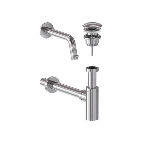 Fonteinkraan Combiset MAY Stilo Wandmodel Fonteinkraan,, Doe-het-zelf en Verbouw, Sanitair, Kraan, Nieuw, Chroom, Ophalen of Verzenden