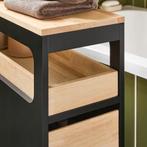 2dekans | SoBuy Archiefkast - BZR54-SCH - MDF & Bamboe -, Huis en Inrichting, Kasten | Ladekasten, Ophalen of Verzenden, Zo goed als nieuw